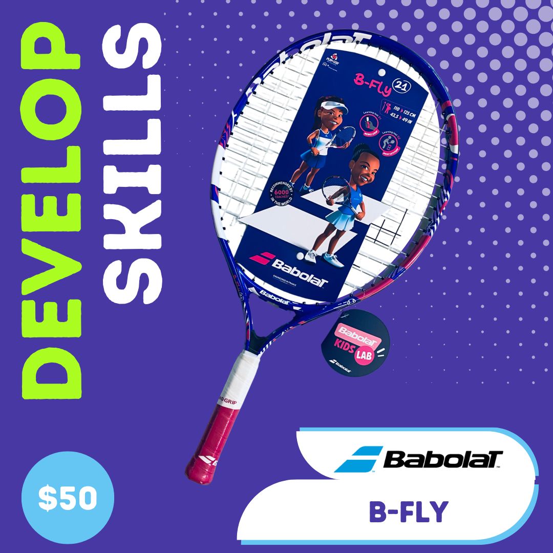 Babolat Kids Lab B-Fly aiding in the Development of Tennis Skills