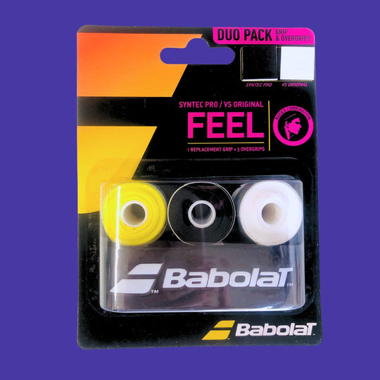 Babolat Syntec Pro & VS Original Feel Grip Value Pack