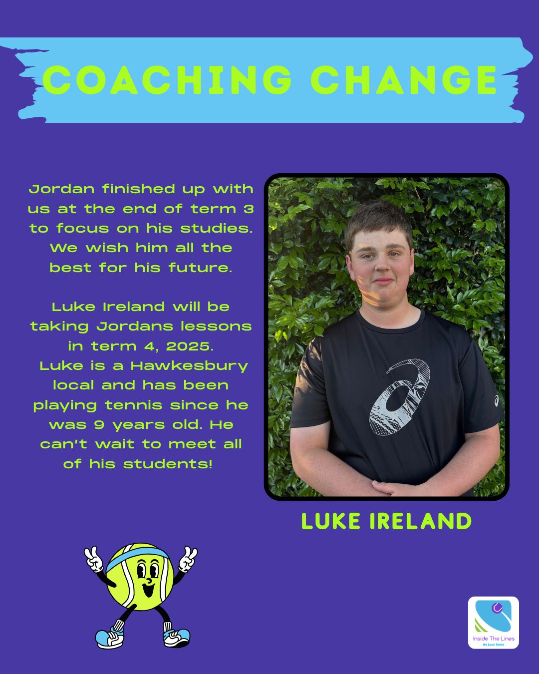 Coaching Updates