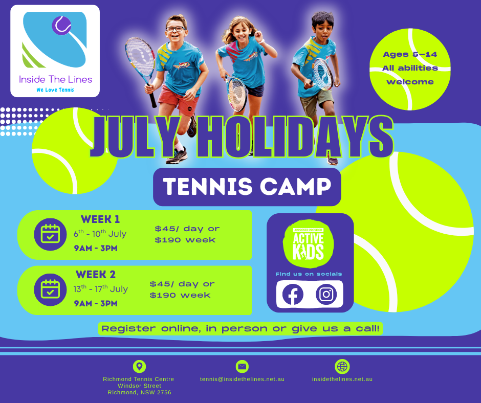 Mid-Year Holidays Tennis Camp 2026