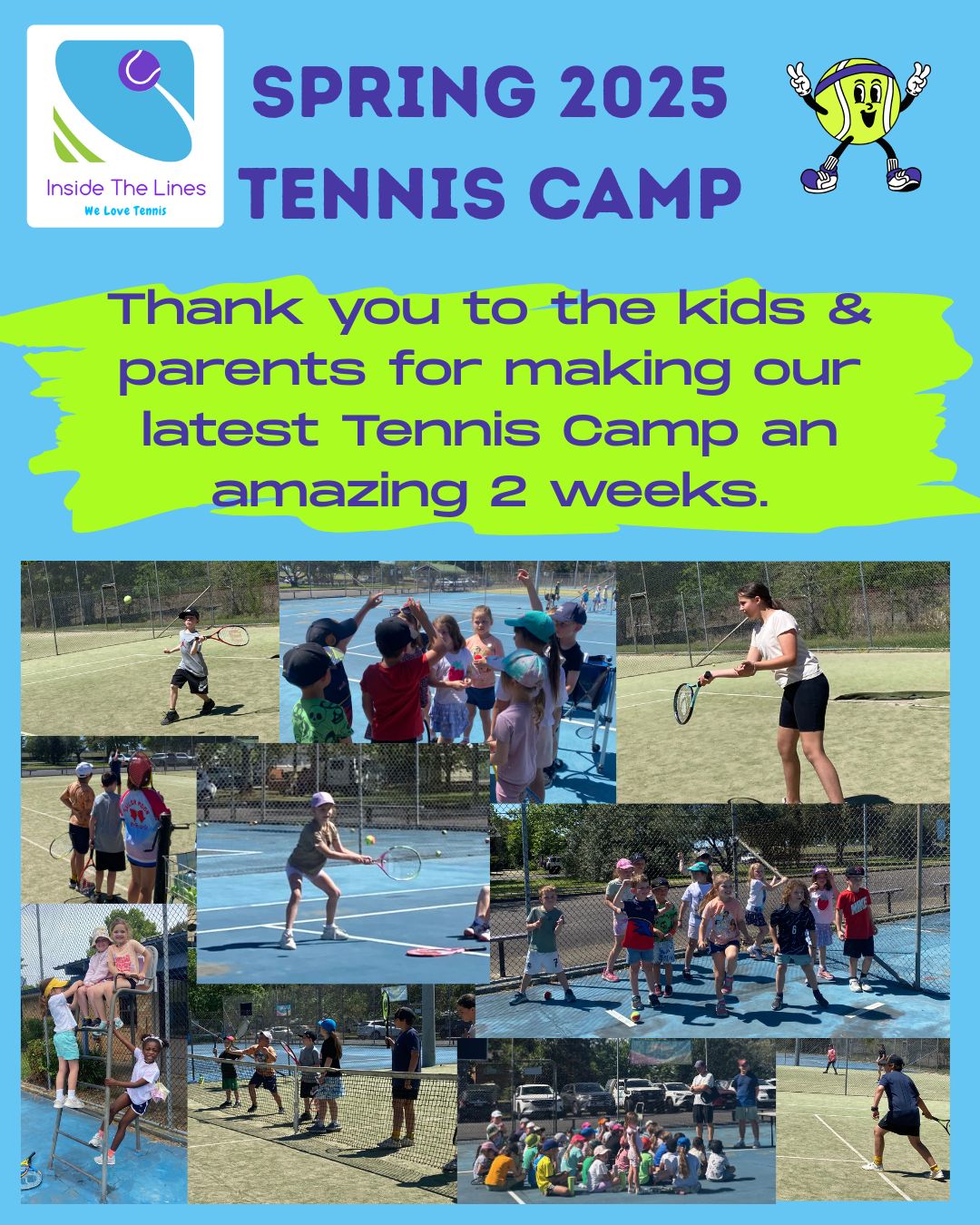 Spring Holidays Tennis Camp