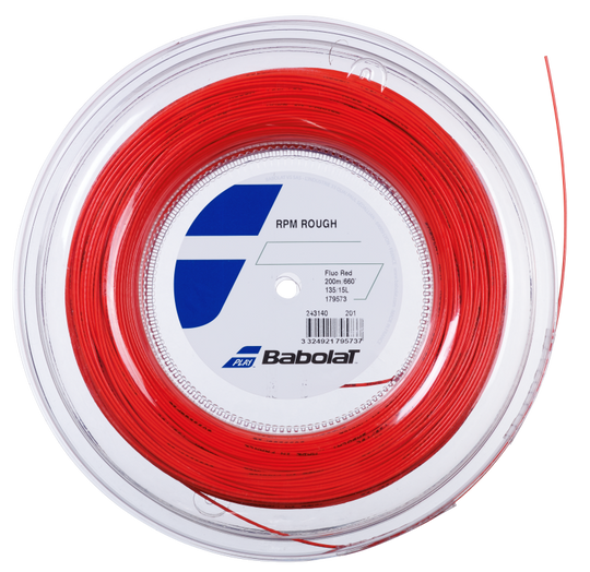 Babolat RPM Rough String Reel - Red, 200m