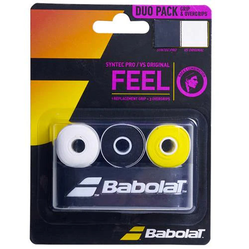 Babolat Syntec Pro & VS Original Feel Grip Value Pack
