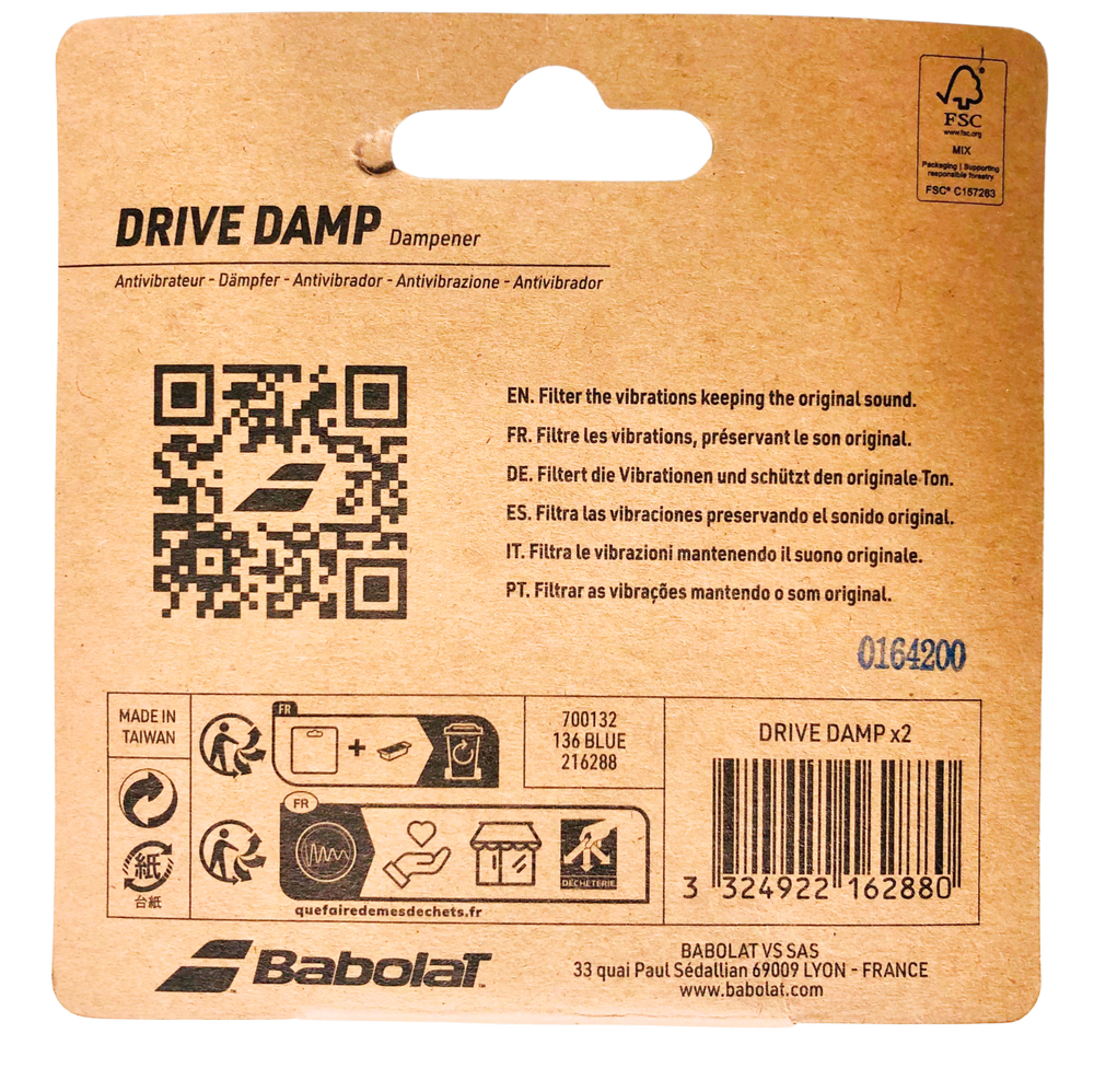 Babolat Drive Damp Dampener – 2 Pack