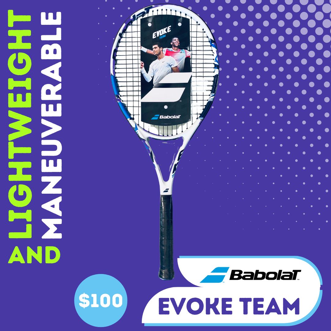 Babolat Evoke Team Lightweight and Maneuverable $100