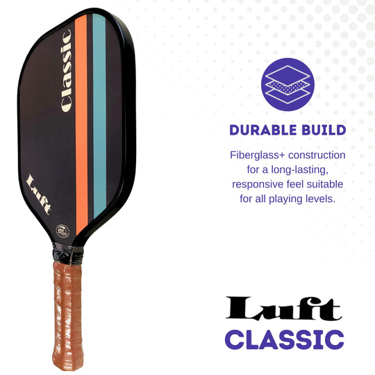 Luft Classic Pickleball Paddle for classic control $129 Durable Build
