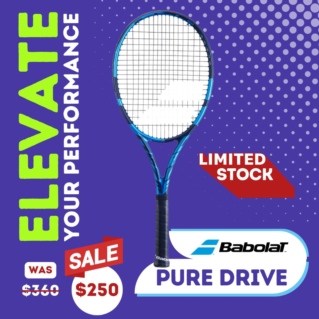 The Babolat Pure Drive offers a perfect balance of power and feel for all tennis players. With a 645 sq cm head size, 300 grams weight, and advanced technologies like SWX Pure Feel and HRT System, this racquet ensures maximum performance and a unique ball impact experience.