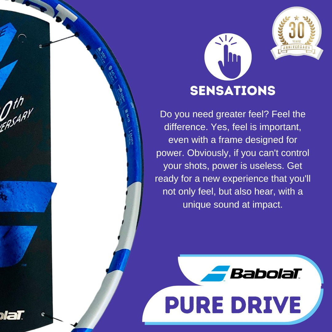 Babolat Pure Drive Anniversary 2024 Model feels great.