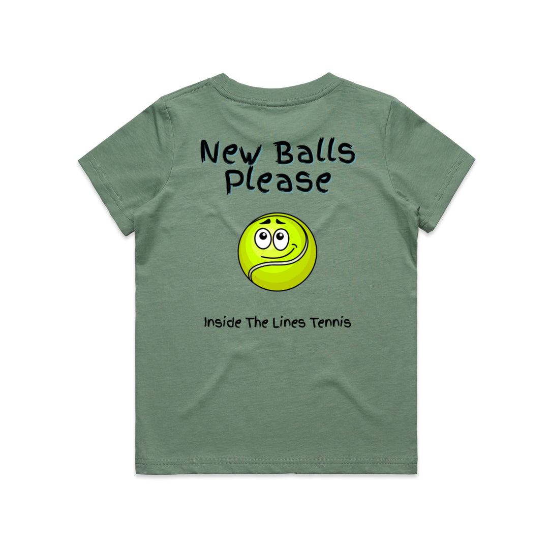 New Balls Please Kids Tee