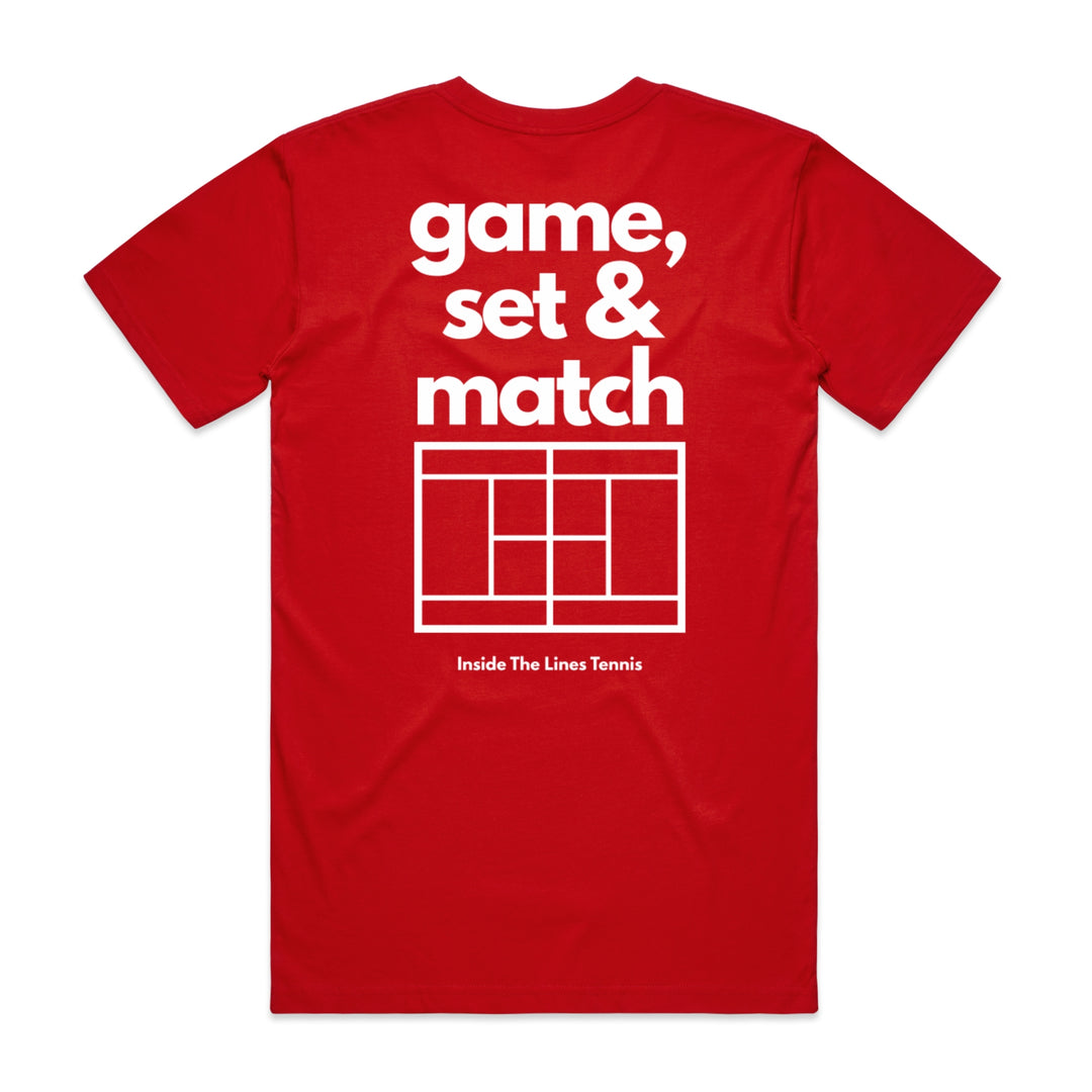 Game,set & match v2 Tee