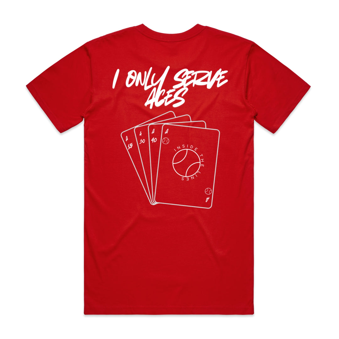 Only Serve Aces V2 tee