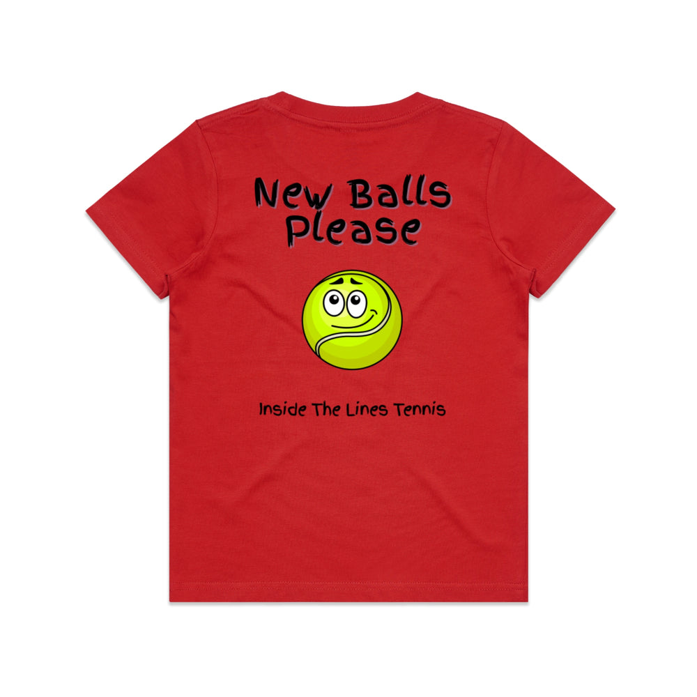 New Balls Please Kids Tee