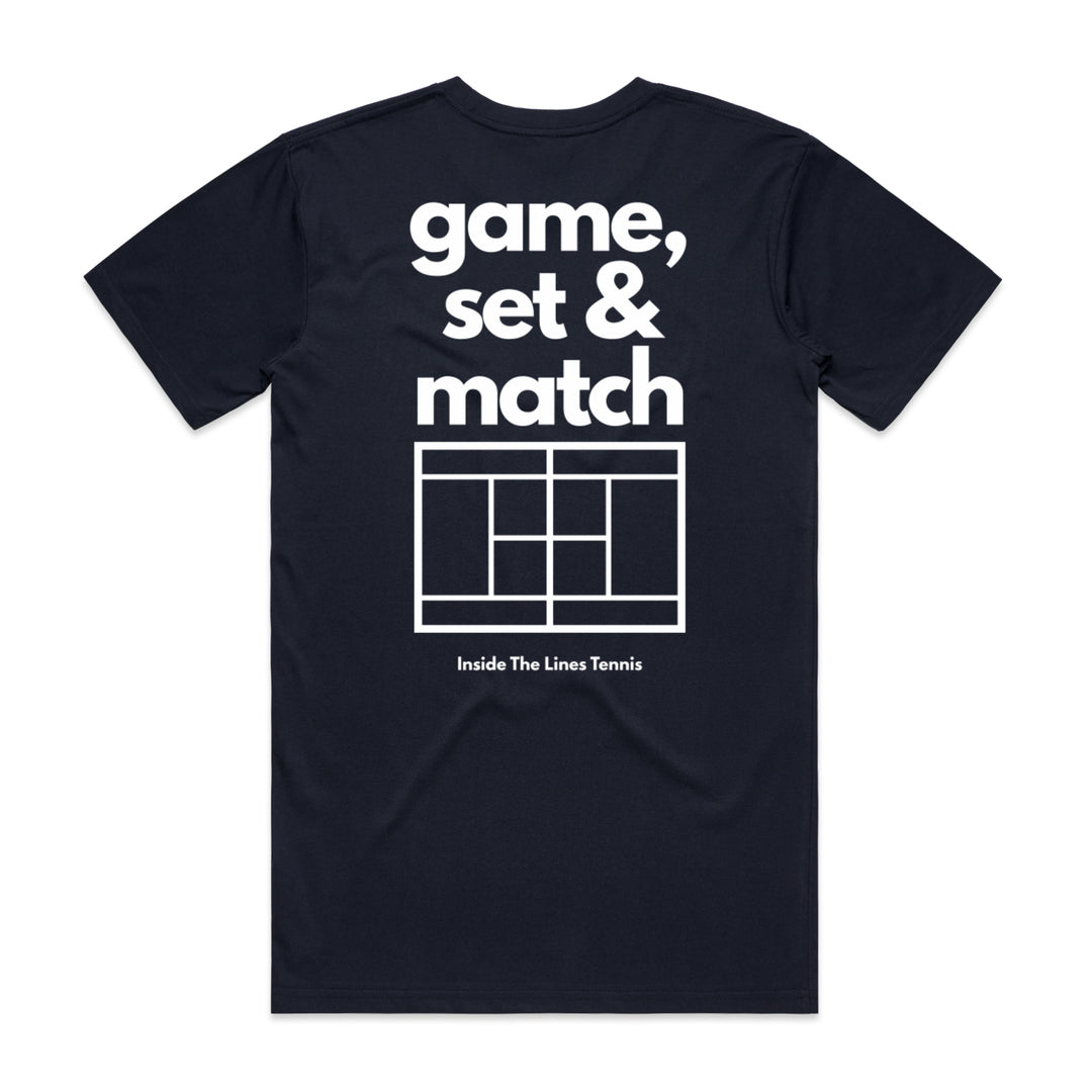 Game,set & match v2 Tee