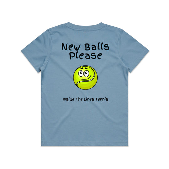New Balls Please Kids Tee